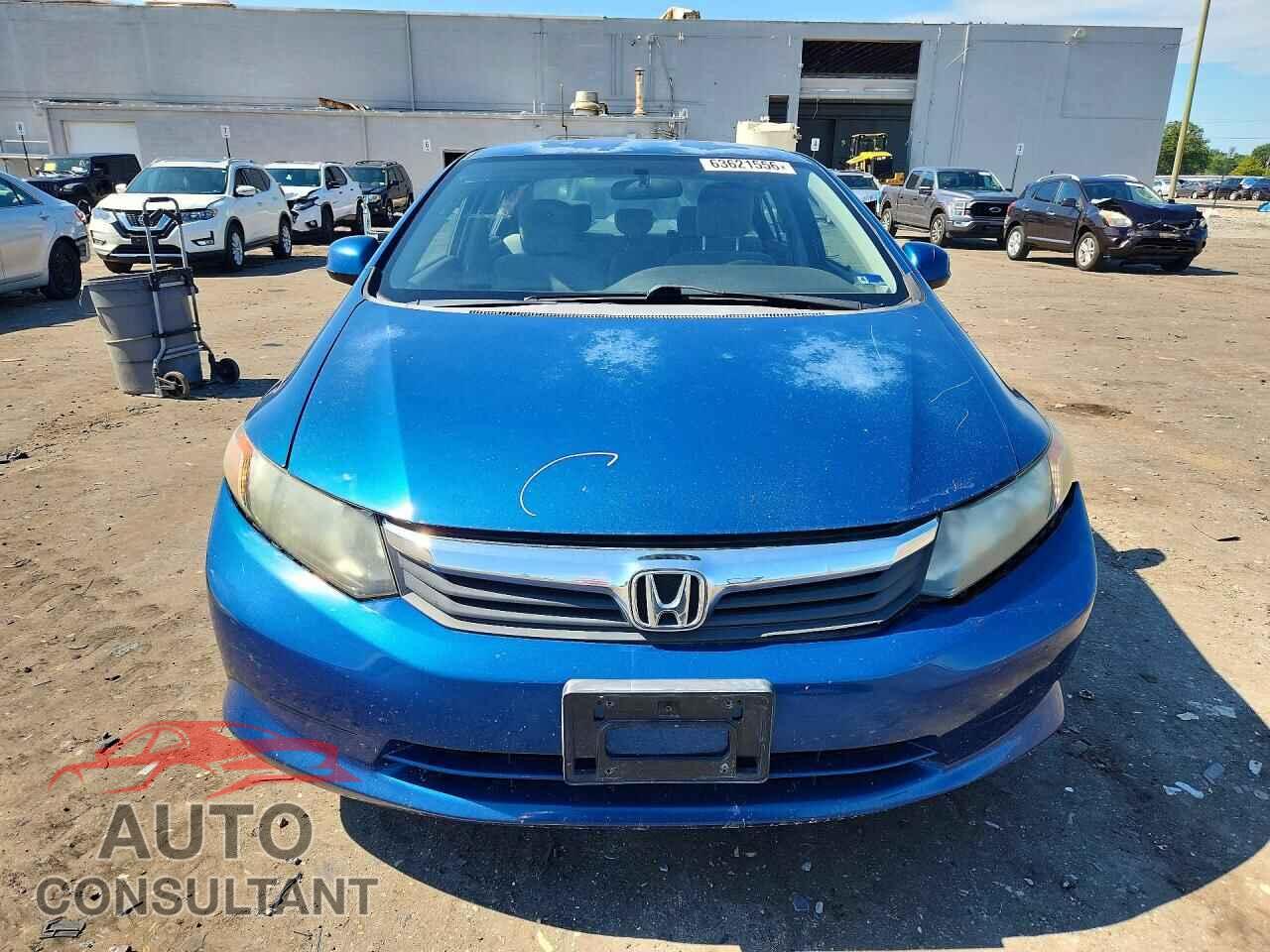 HONDA CIVIC 2012 - 2HGFB2F59CH540533