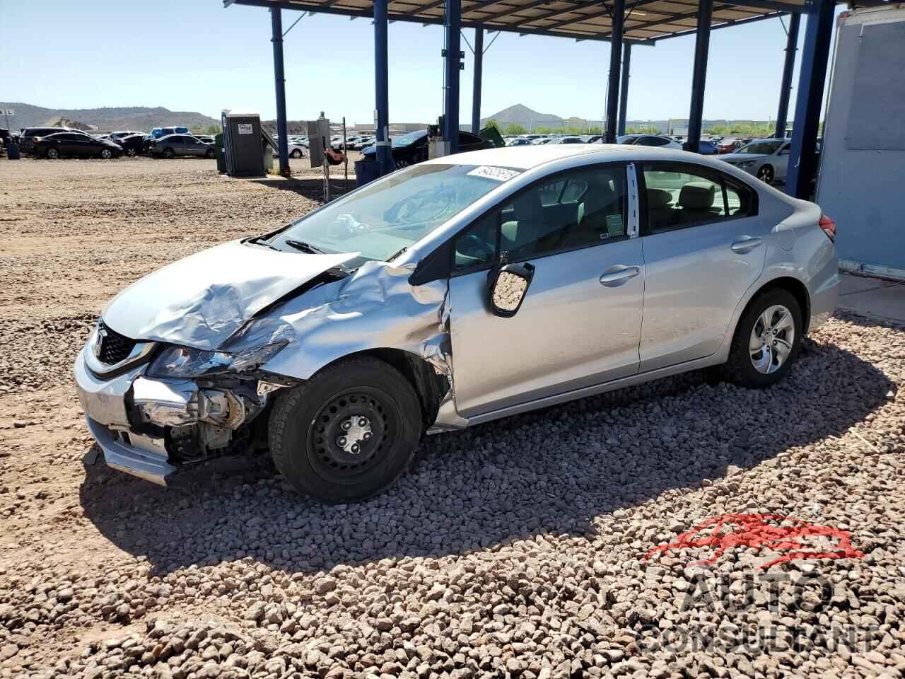 HONDA CIVIC 2015 - 2HGFB2F51FH566144