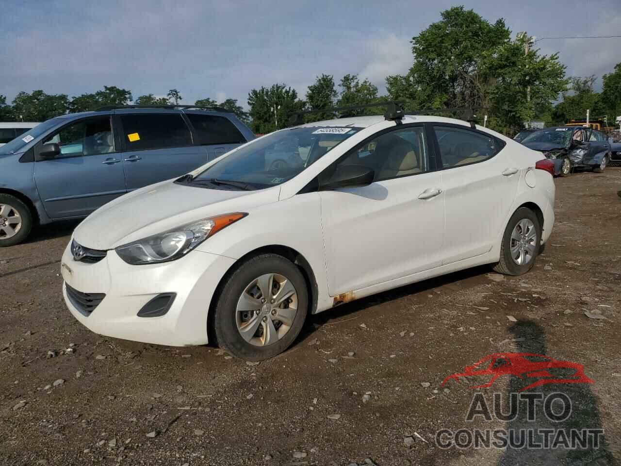 HYUNDAI ELANTRA 2012 - 5NPDH4AE7CH146978