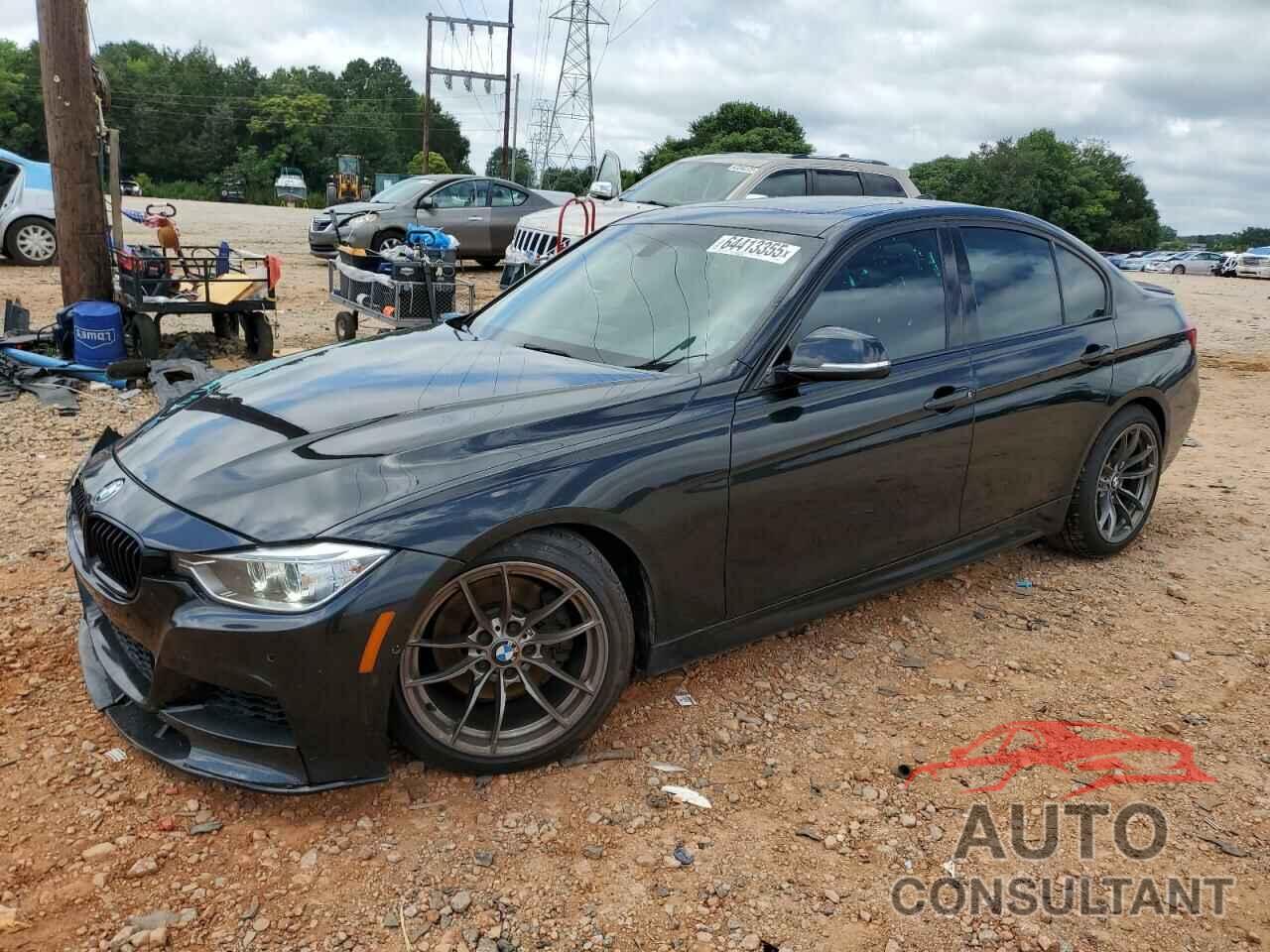 BMW 3 SERIES 2013 - WBA3C1C57DF436572