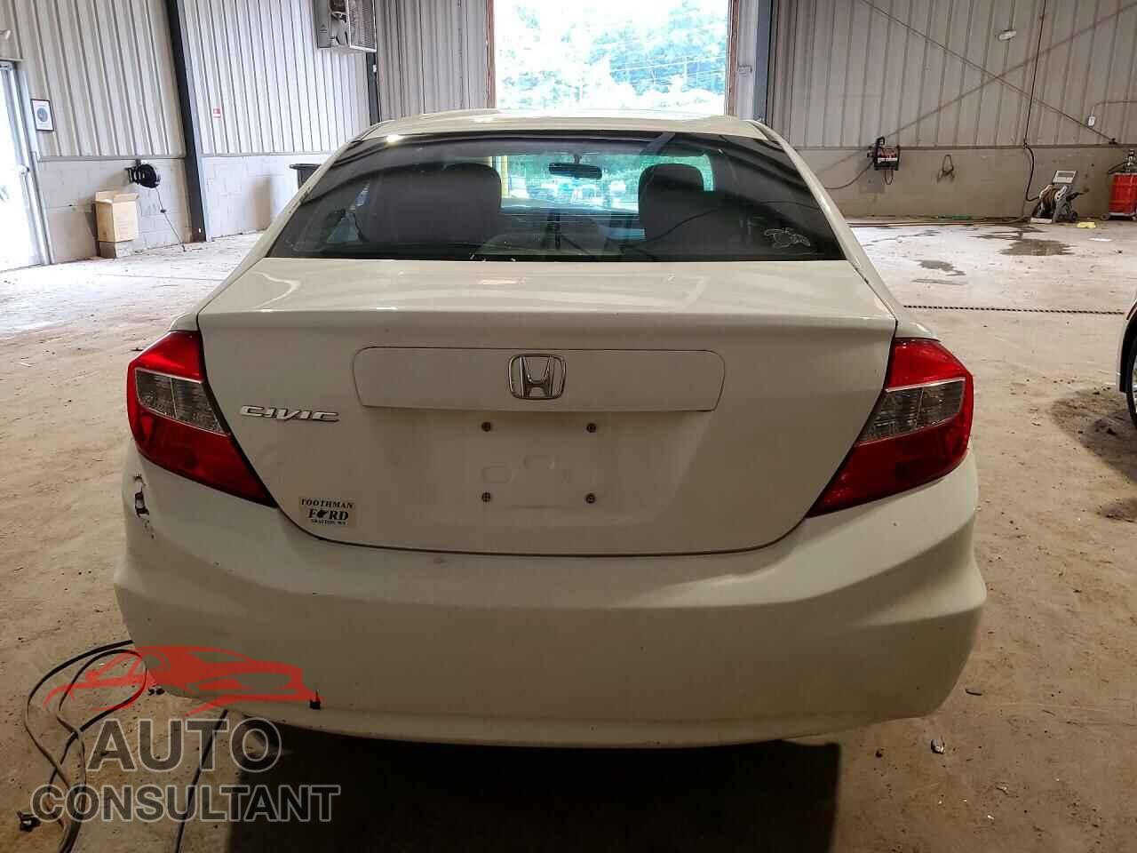HONDA CIVIC 2012 - 19XFB2F83CE312466