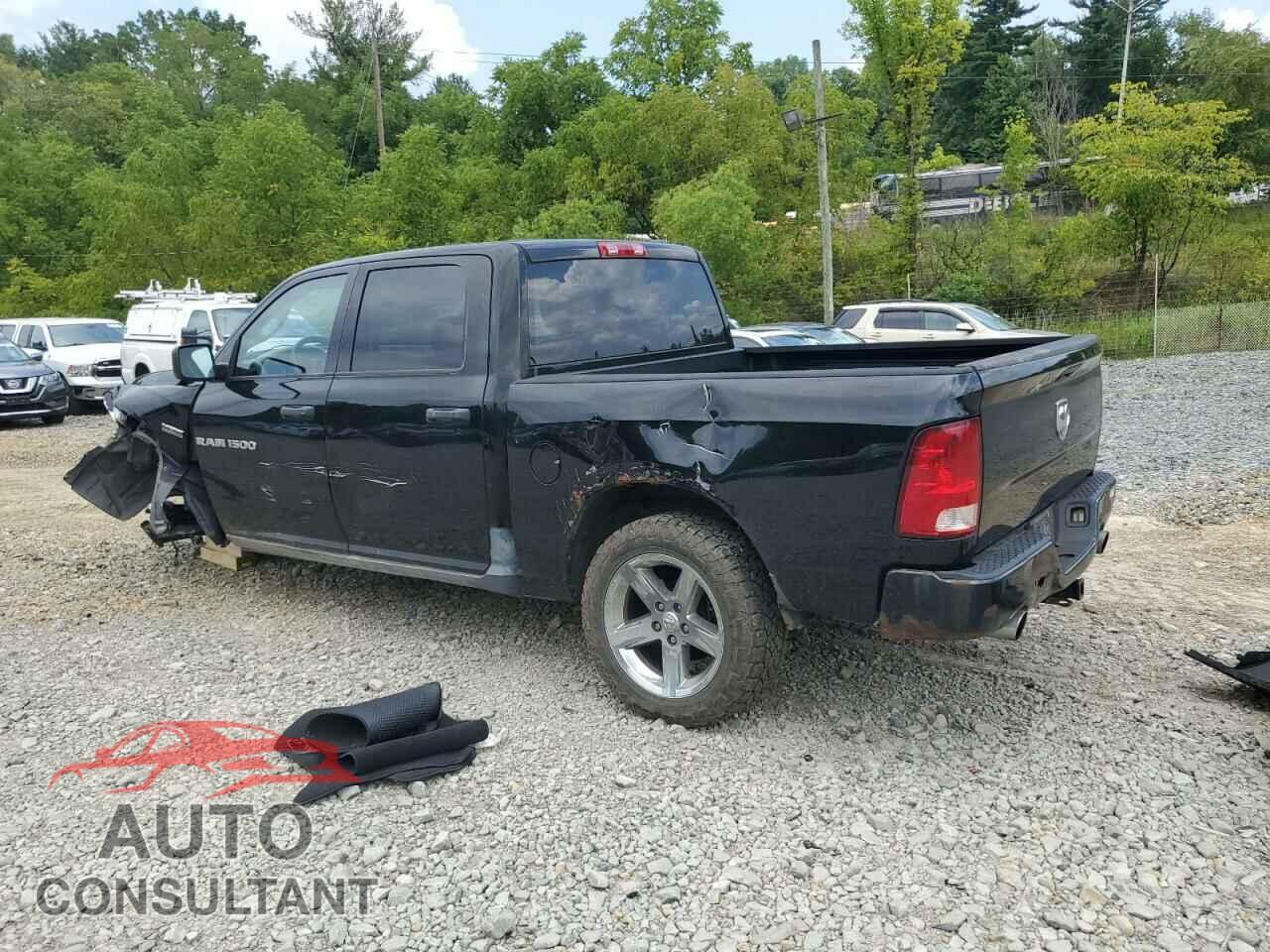 DODGE RAM 1500 2012 - 1C6RD7KT8CS176726