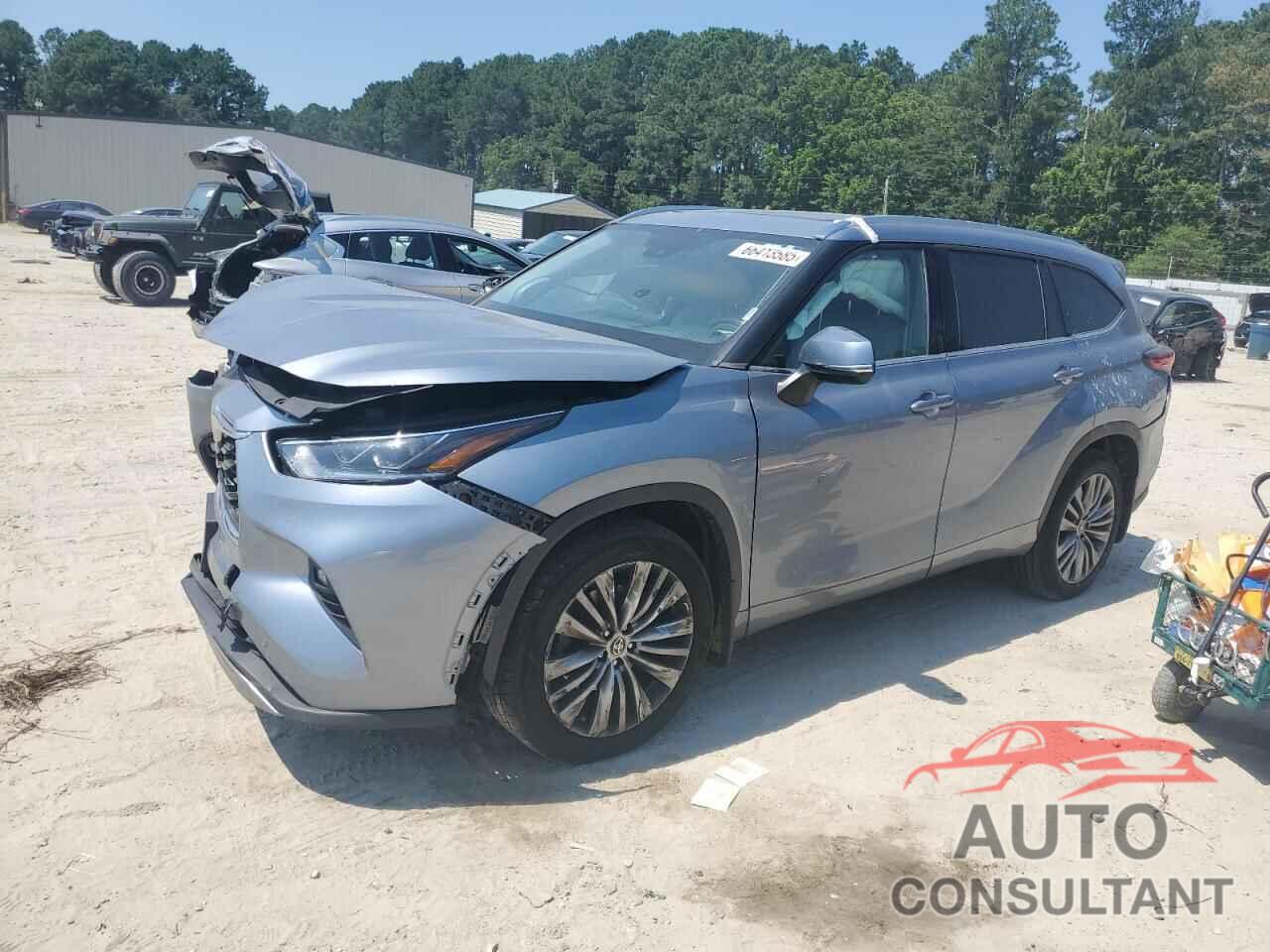 TOYOTA HIGHLANDER 2021 - 5TDFZRBH5MS110956