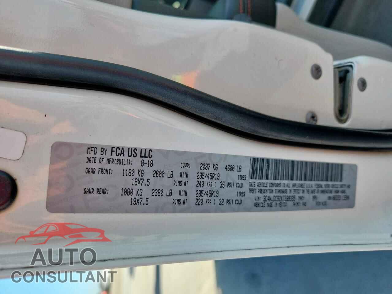 JEEP COMPASS 2019 - 3C4NJDCB2KT599335