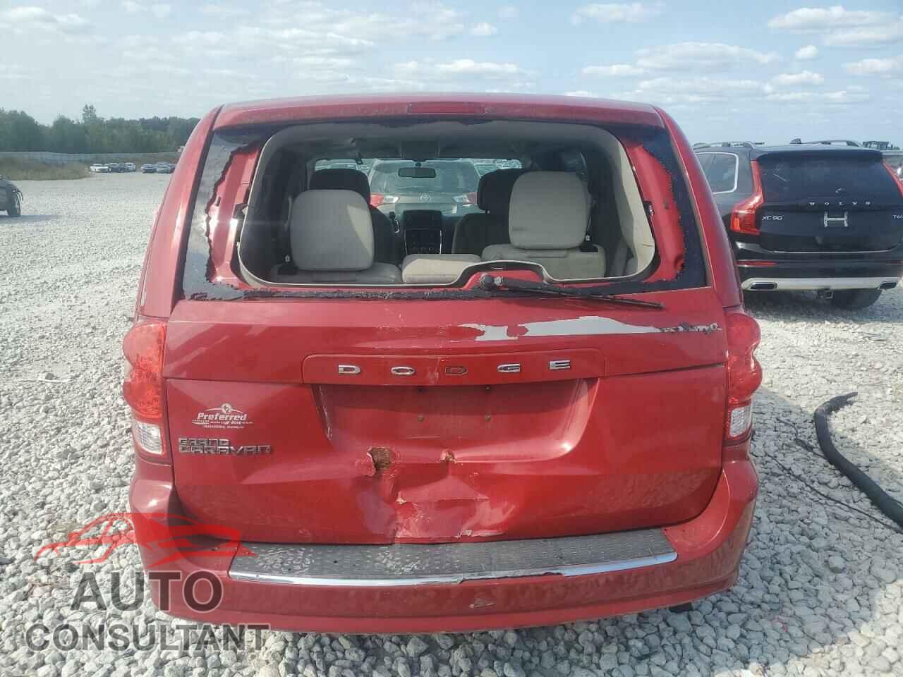 DODGE CARAVAN 2012 - 2C4RDGBG5CR402847