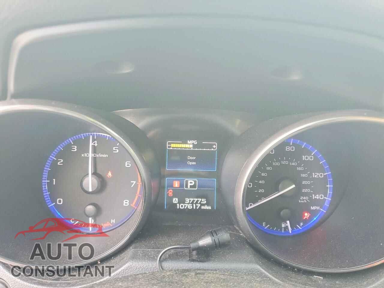 SUBARU OUTBACK 2018 - 4S4BSACCXJ3247553