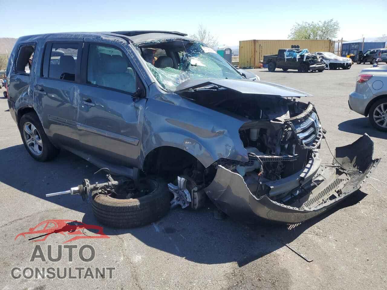 HONDA PILOT 2012 - 5FNYF3H60CB025157