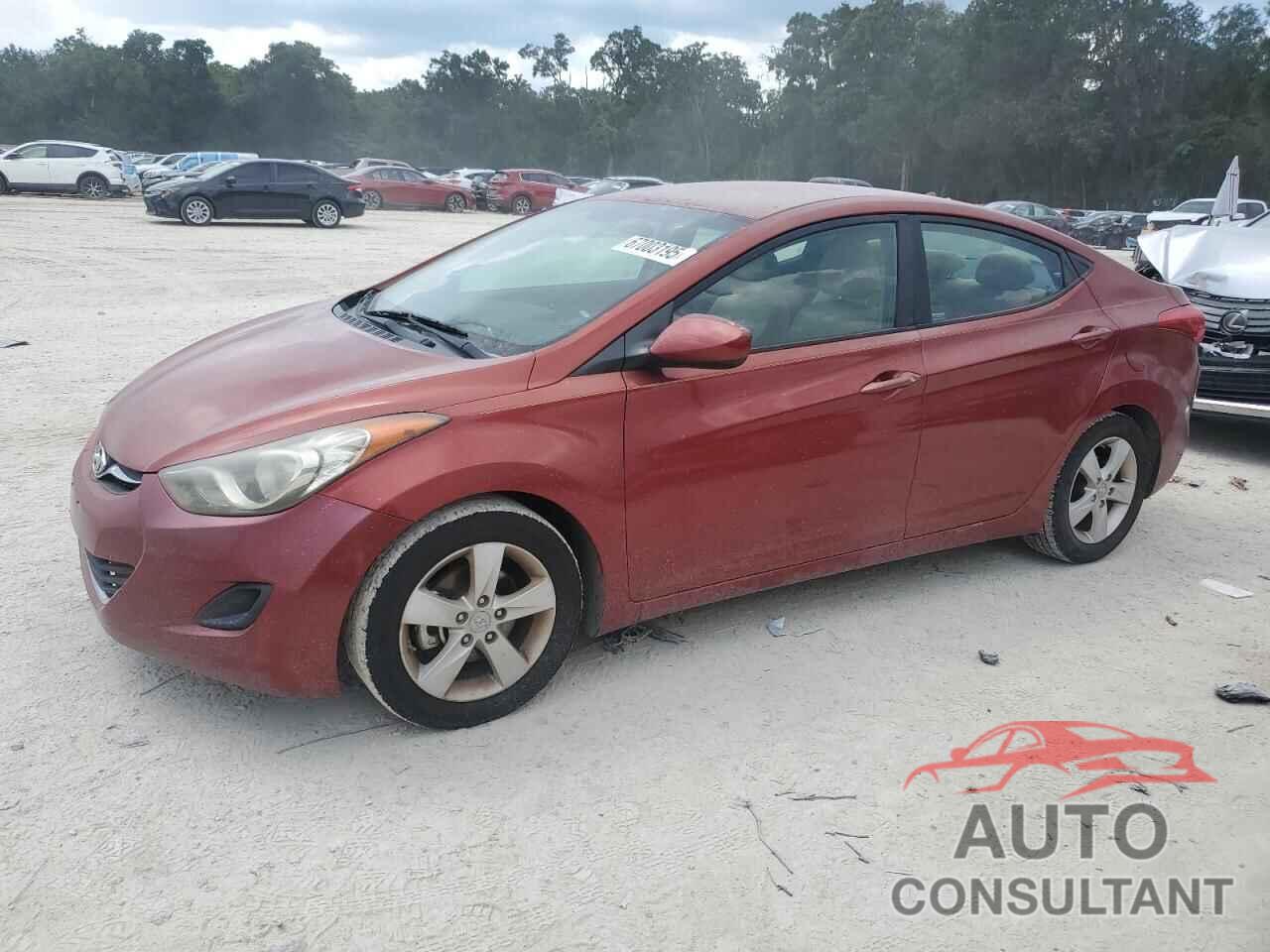 HYUNDAI ELANTRA 2013 - 5NPDH4AEXDH251709