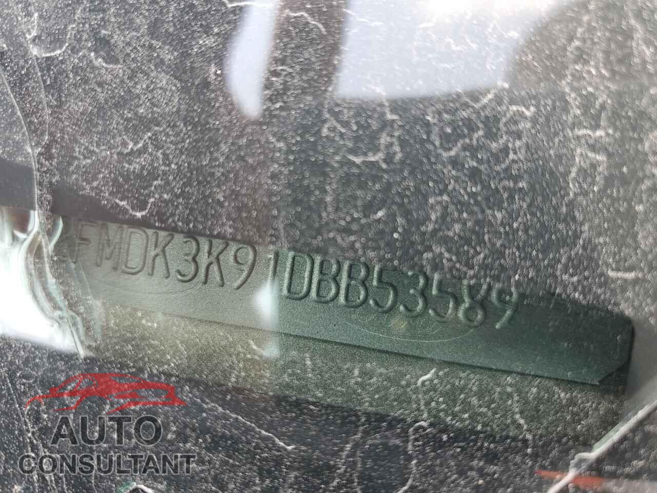 FORD EDGE 2013 - 2FMDK3K91DBB53589