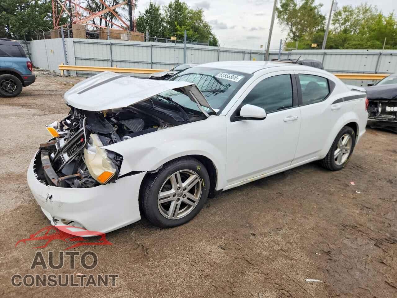 DODGE AVENGER 2013 - 1C3CDZCB5DN519996