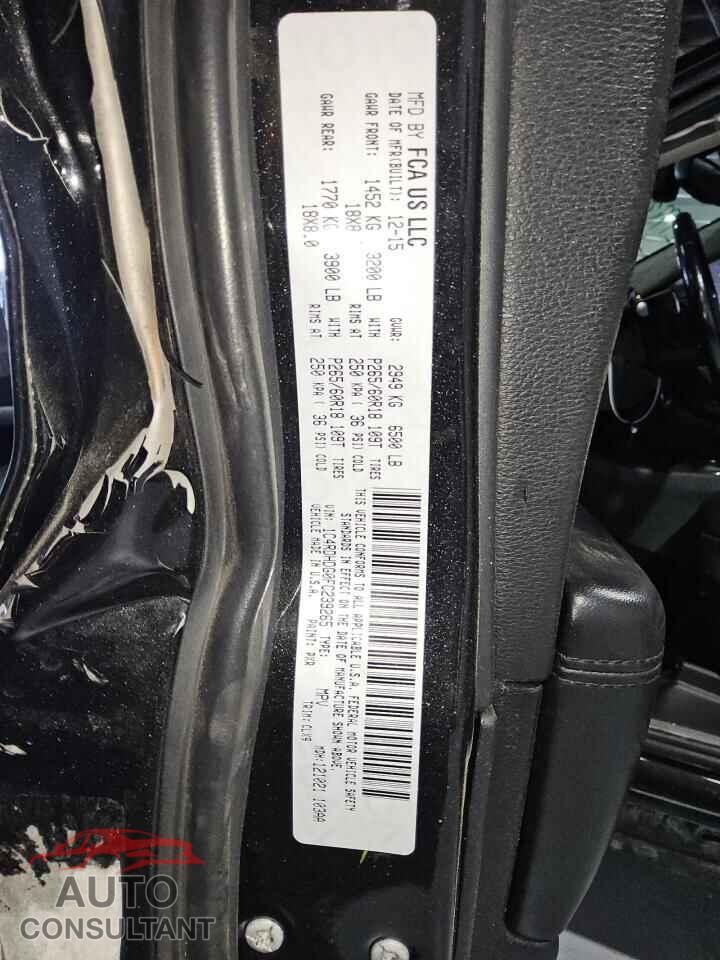 DODGE DURANGO 2015 - 1C4RDHDG0FC239265
