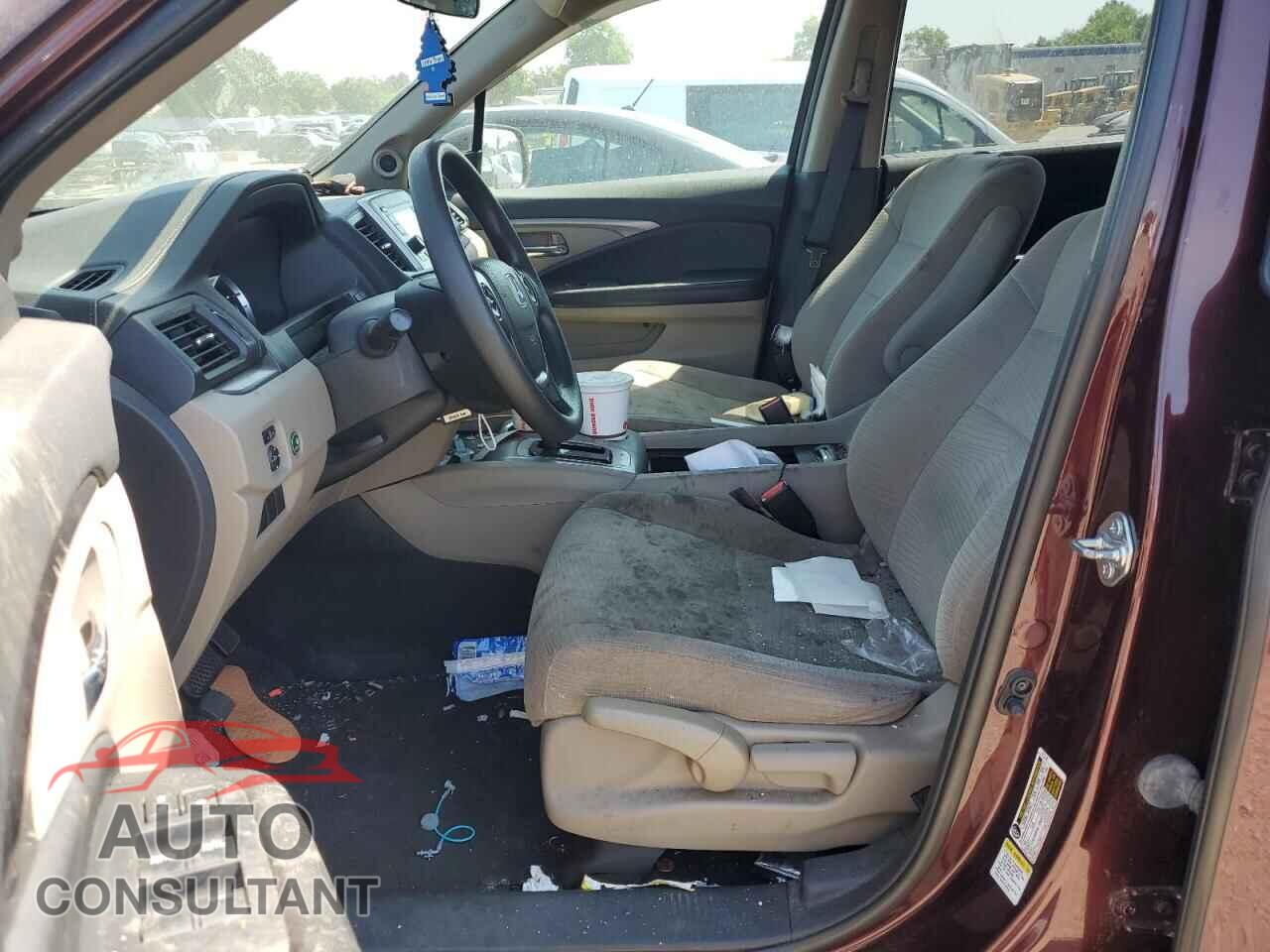 HONDA PILOT 2016 - 5FNYF6H17GB020081