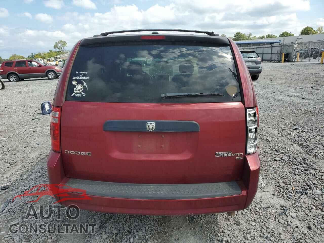 DODGE CARAVAN 2010 - 2D4RN3D11AR349370