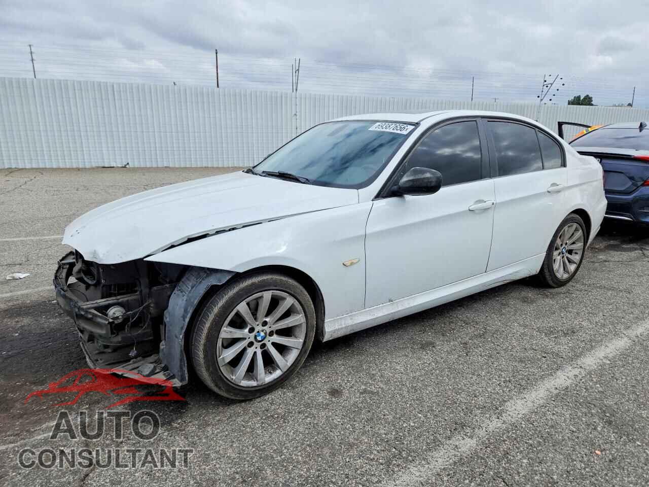 BMW 3 SERIES 2011 - WBAPH5C57BF093463