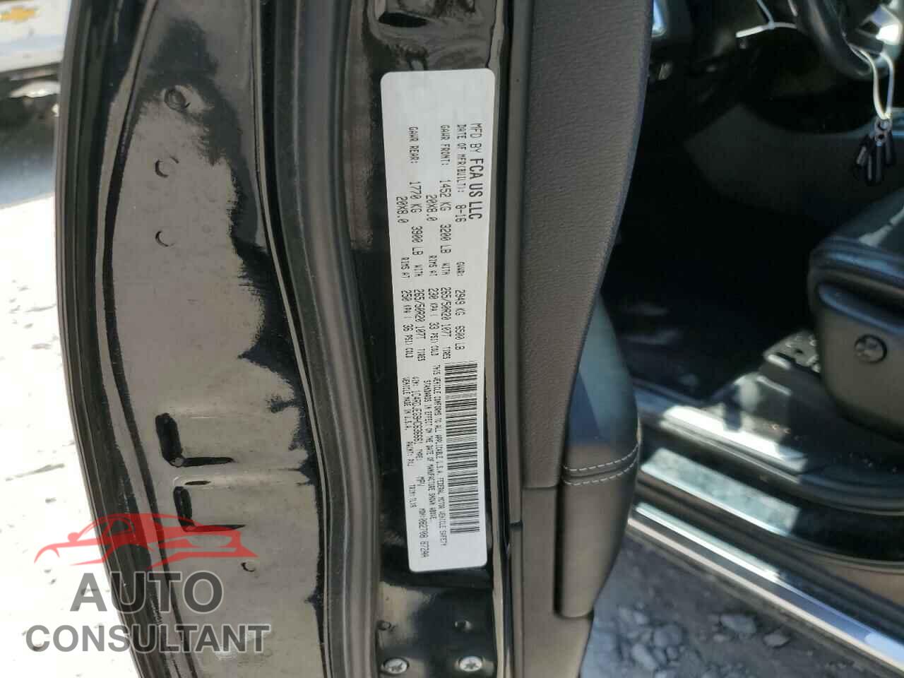 DODGE DURANGO 2017 - 1C4RDJEG9HC636661