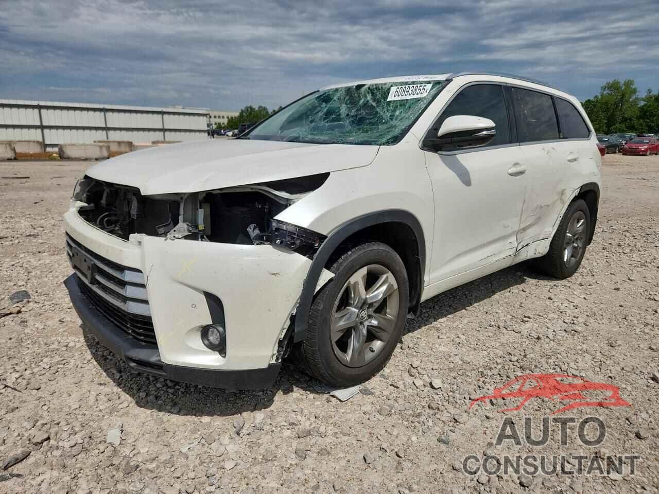 TOYOTA HIGHLANDER 2019 - 5TDDZRFH5KS943154