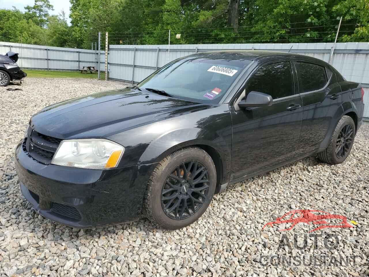 DODGE AVENGER 2014 - 1C3CDZAB7EN117109