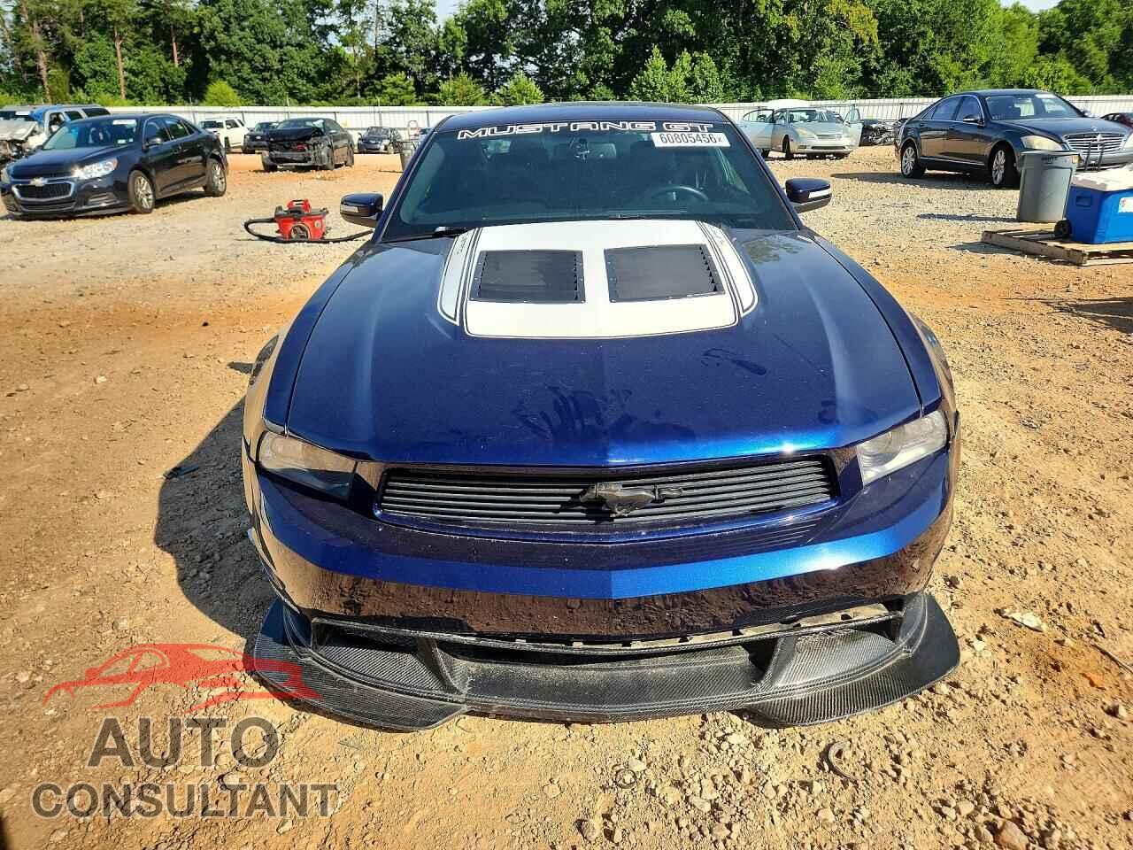 FORD MUSTANG 2012 - 1ZVBP8CF7C5281687