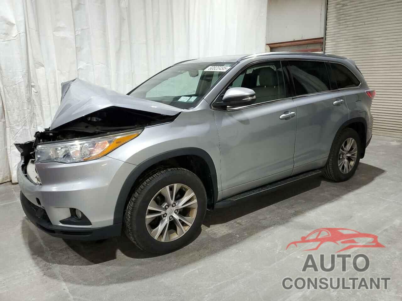 TOYOTA HIGHLANDER 2015 - 5TDJKRFH5FS161451