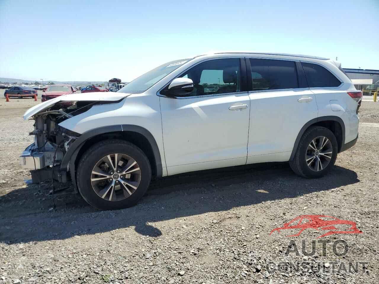 TOYOTA HIGHLANDER 2016 - 5TDKKRFHXGS169258