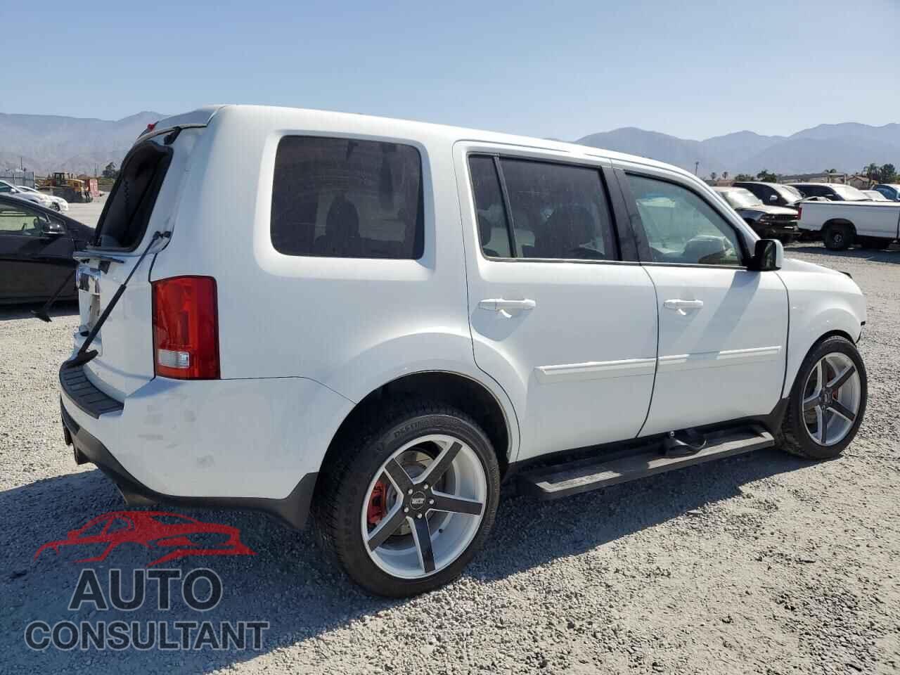 HONDA PILOT 2012 - 5FNYF3H61CB009436