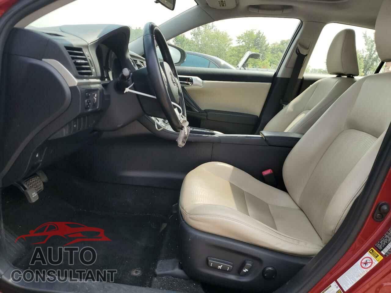 LEXUS CT 200 2011 - JTHKD5BH9B2026941