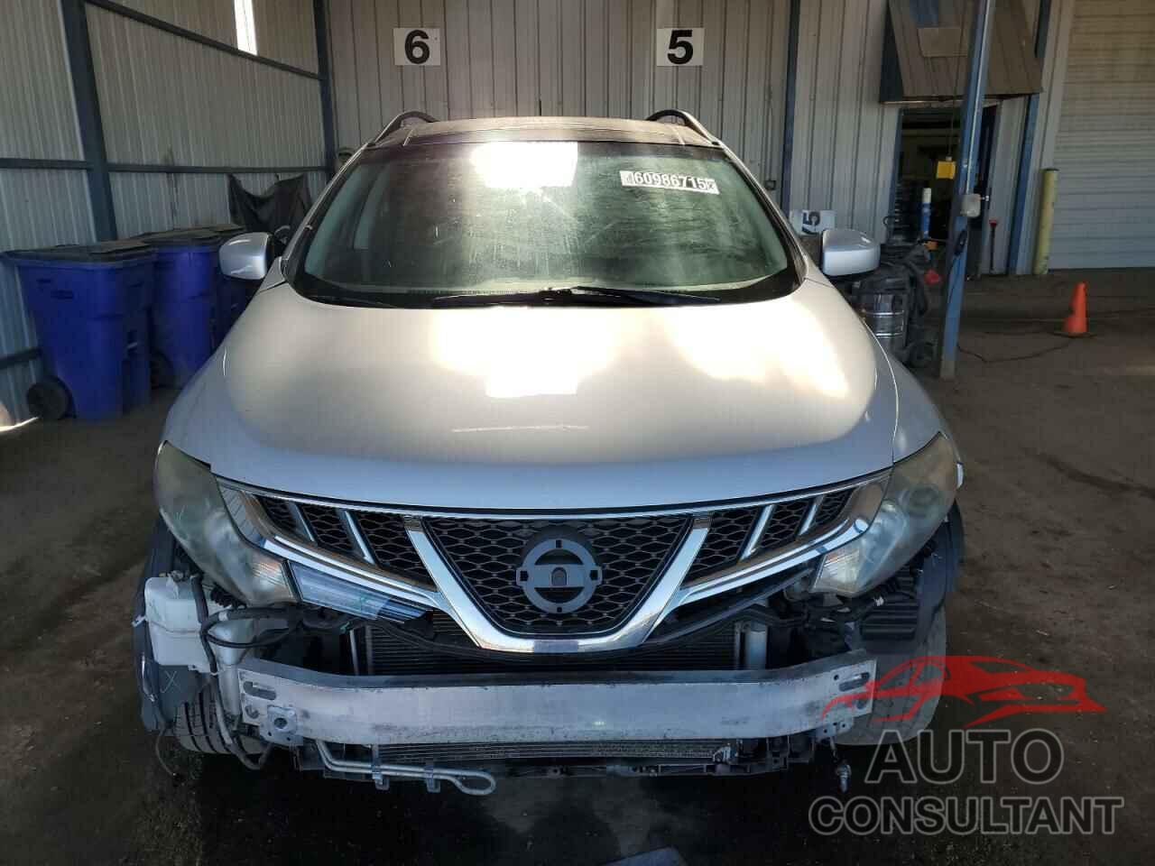NISSAN MURANO 2011 - JN8AZ1MW3BW161526
