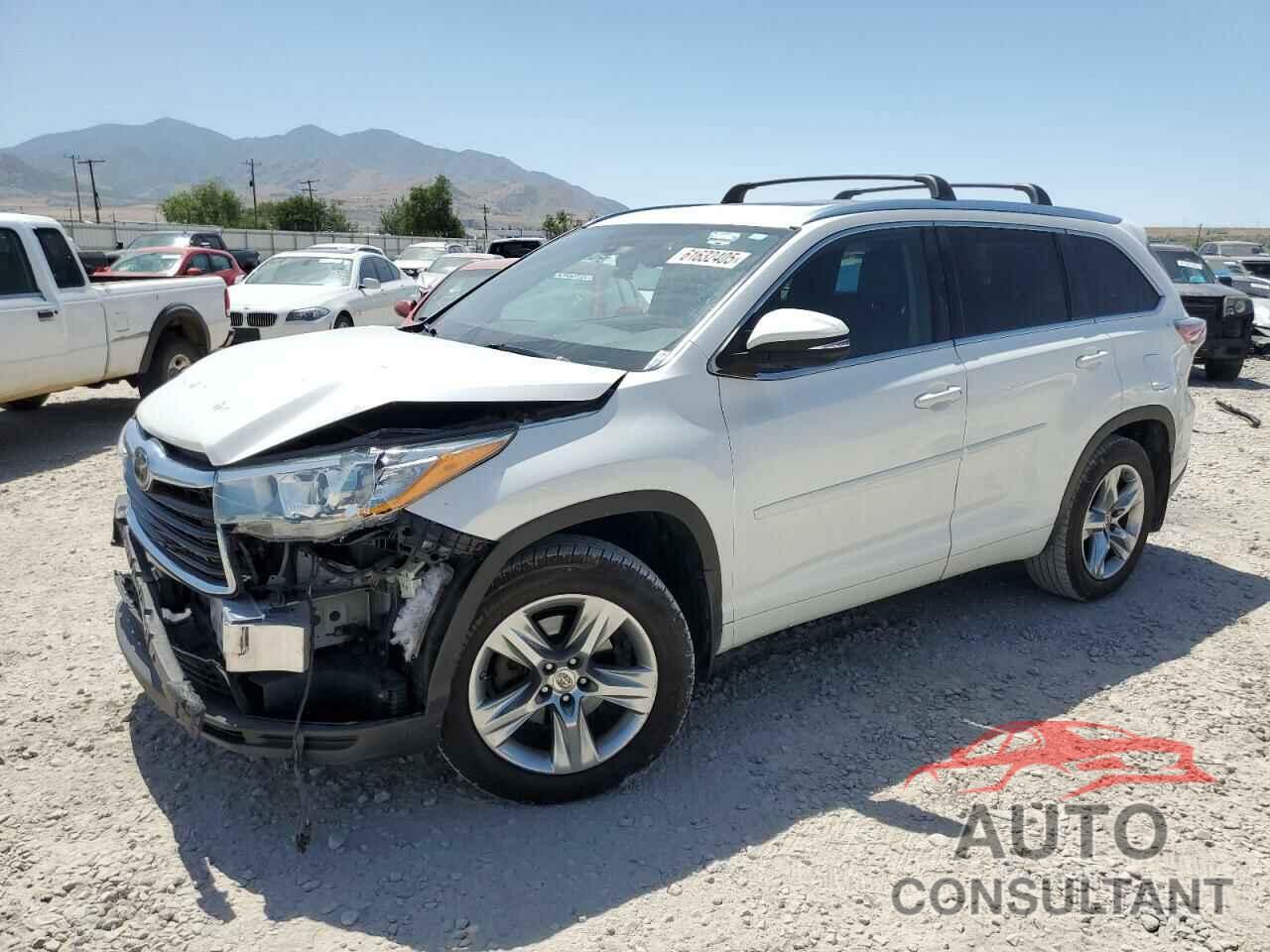 TOYOTA HIGHLANDER 2015 - 5TDDKRFH5FS220155