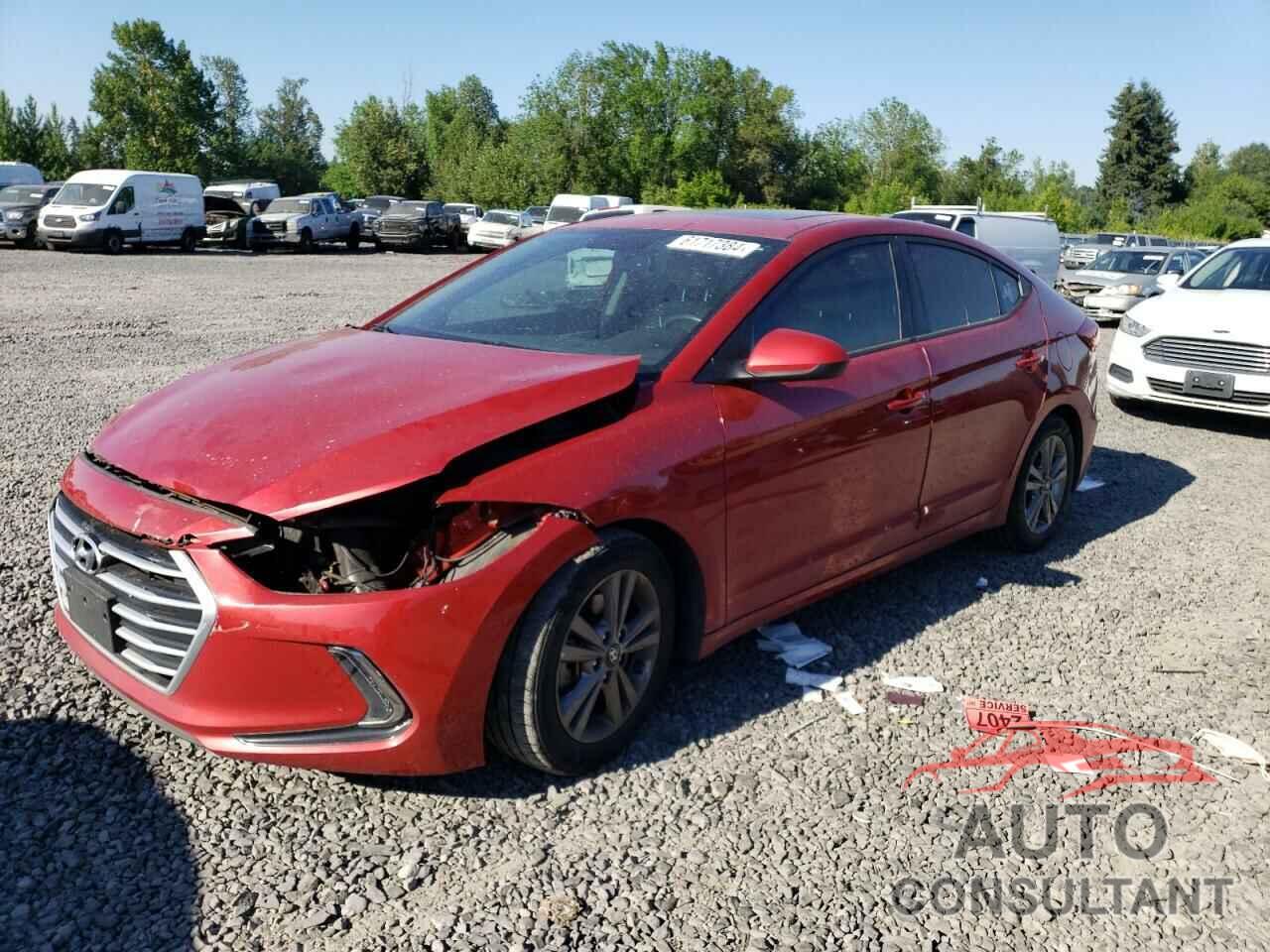 HYUNDAI ELANTRA 2017 - 5NPD84LF1HH137755