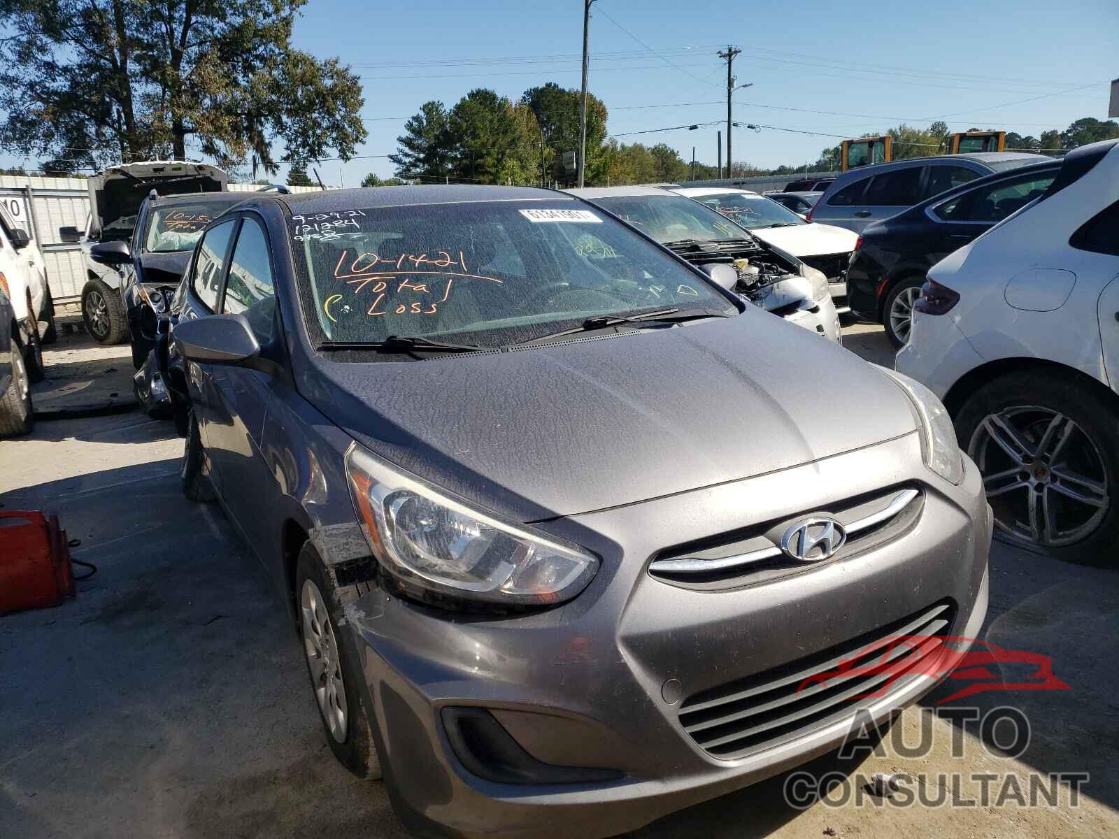 HYUNDAI ACCENT 2016 - KMHCT5AE0GU273742