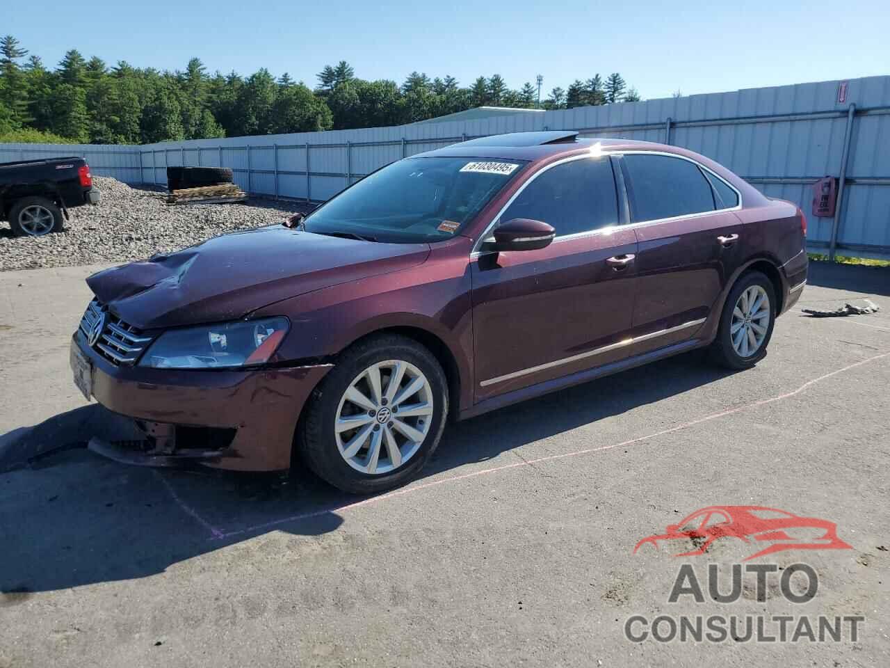 VOLKSWAGEN PASSAT 2012 - 1VWCH7A32CC025358