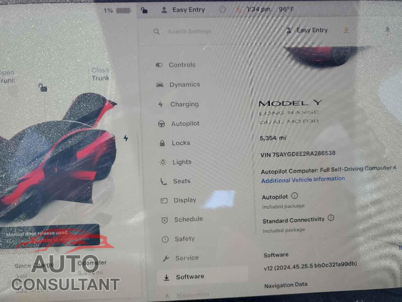 TESLA MODEL Y 2024 - 7SAYGDEE2RA286538