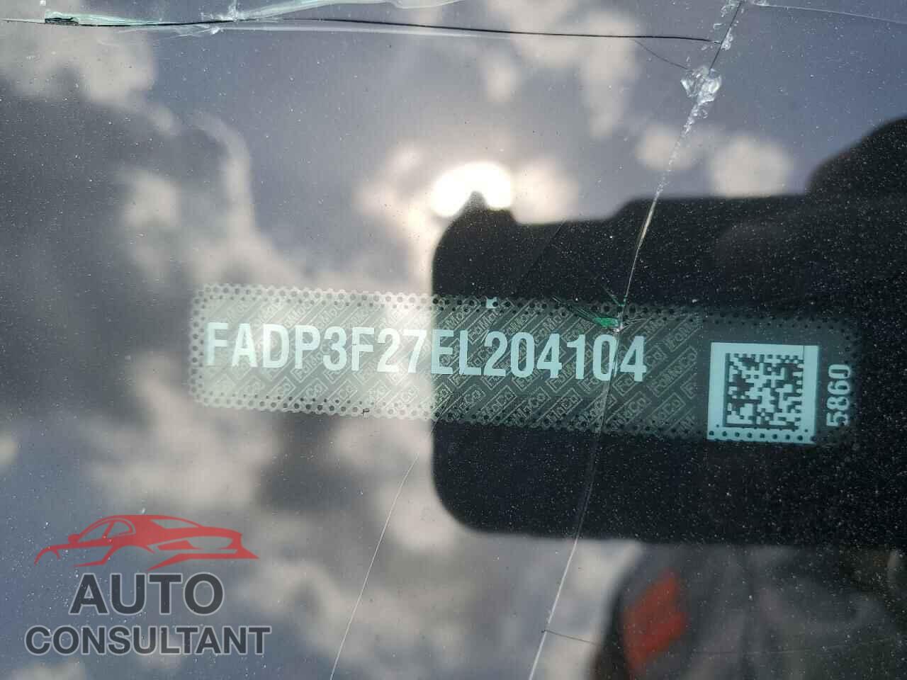 FORD FOCUS 2014 - 1FADP3F27EL204104