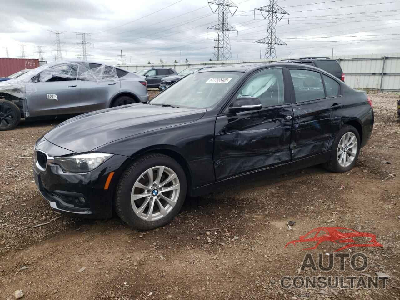 BMW 3 SERIES 2017 - WBA8E5G32HNU43599