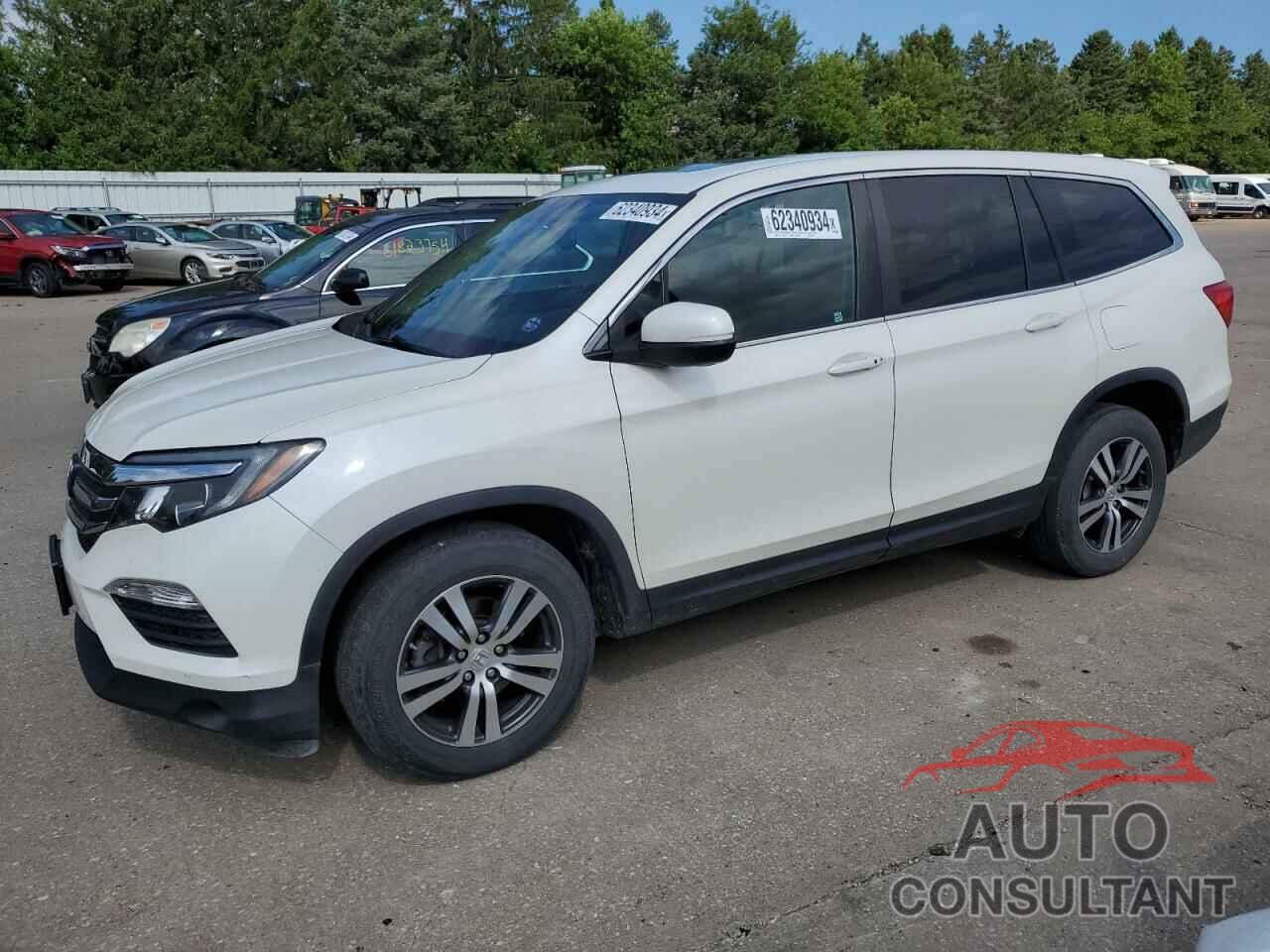 HONDA PILOT 2016 - 5FNYF6H89GB062152