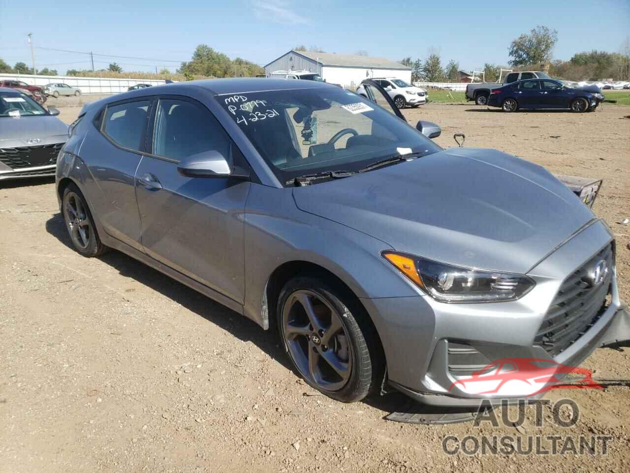 HYUNDAI VELOSTER 2019 - KMHTG6AF9KU016882