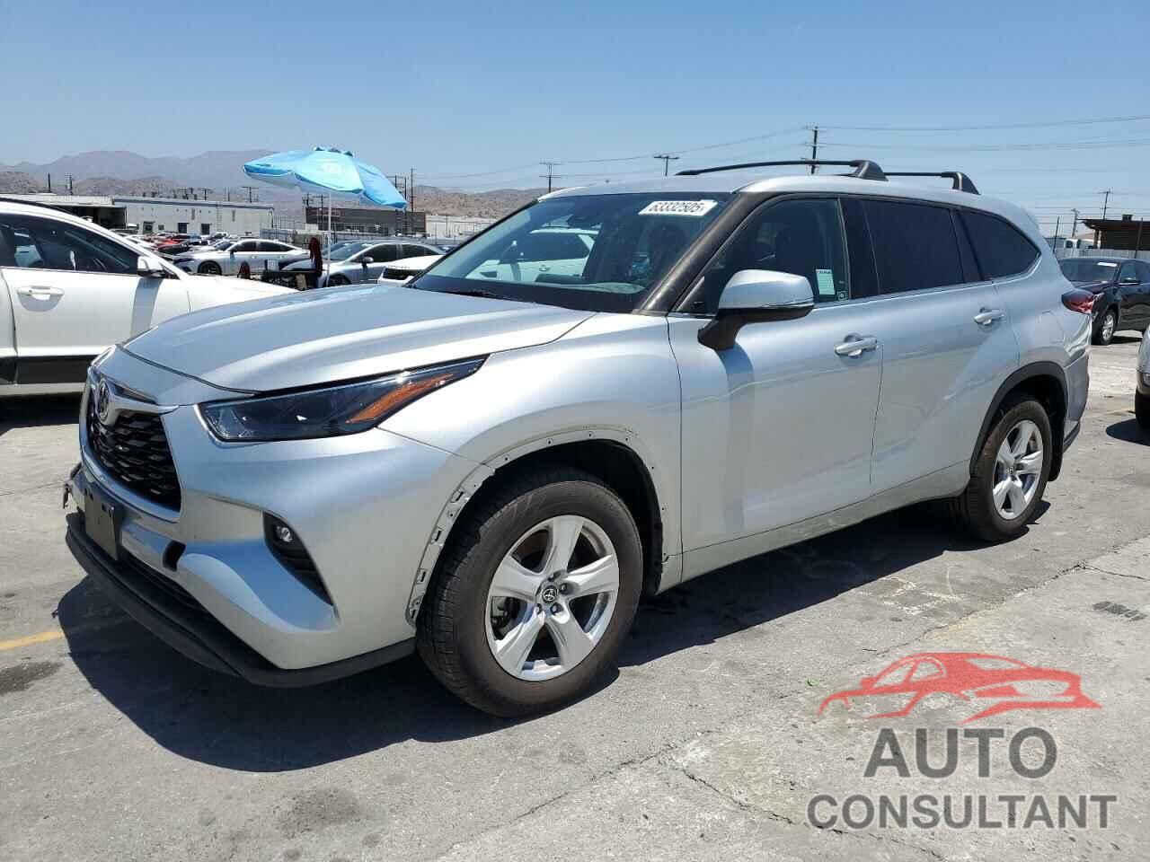 TOYOTA HIGHLANDER 2022 - 5TDZZRAH0NS094133