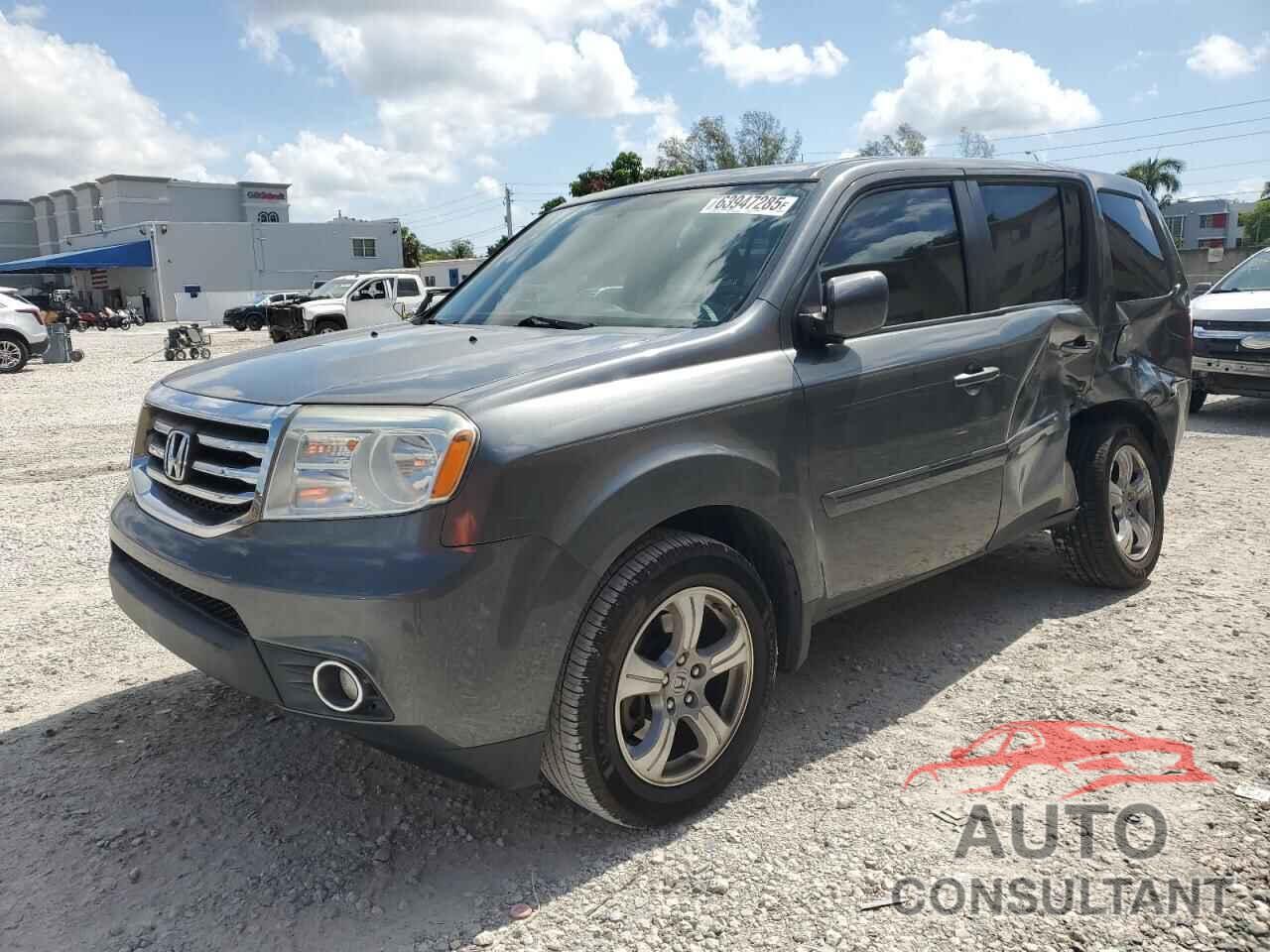 HONDA PILOT 2013 - 5FNYF3H4XDB006034
