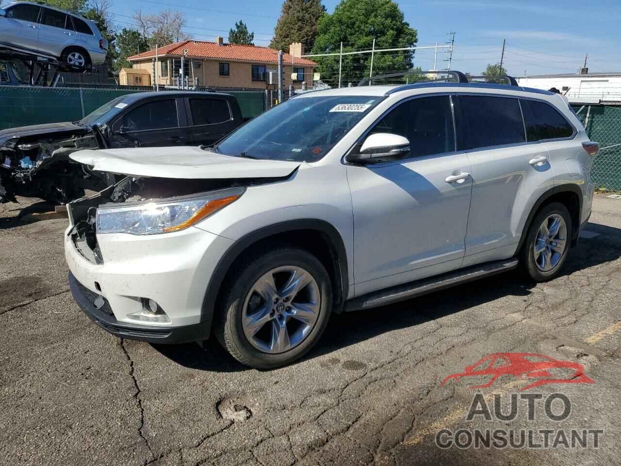 TOYOTA HIGHLANDER 2016 - 5TDDKRFH2GS329268
