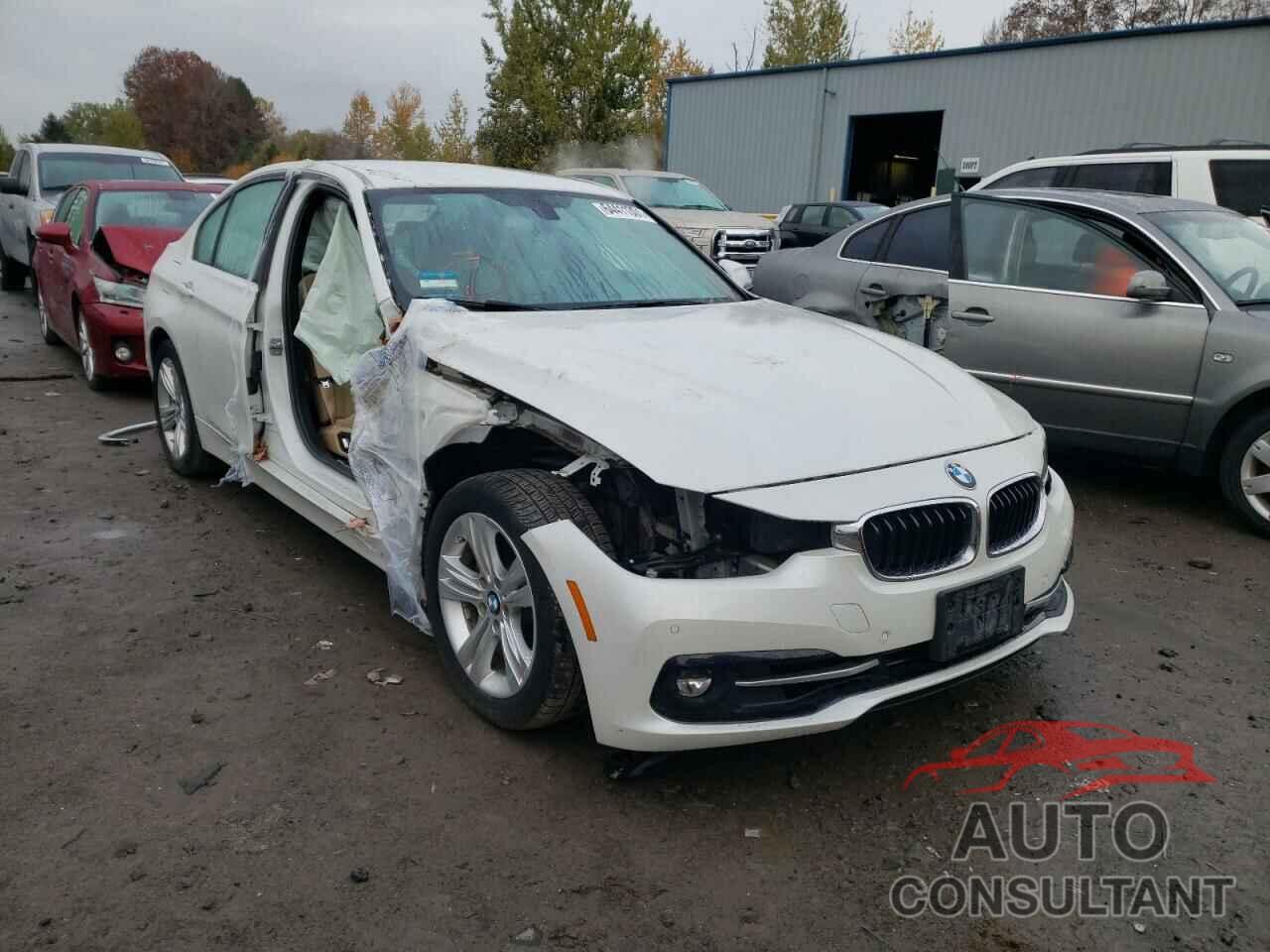 BMW 3 SERIES 2017 - WBA8B9G58HNU49893
