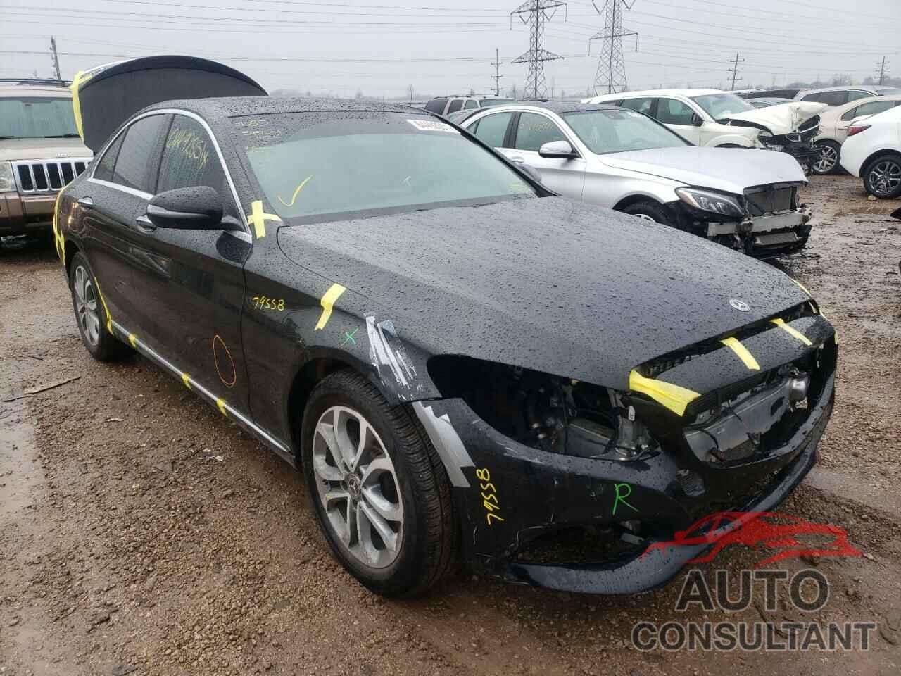 MERCEDES-BENZ C-CLASS 2018 - WDDWF4KB0JR346101