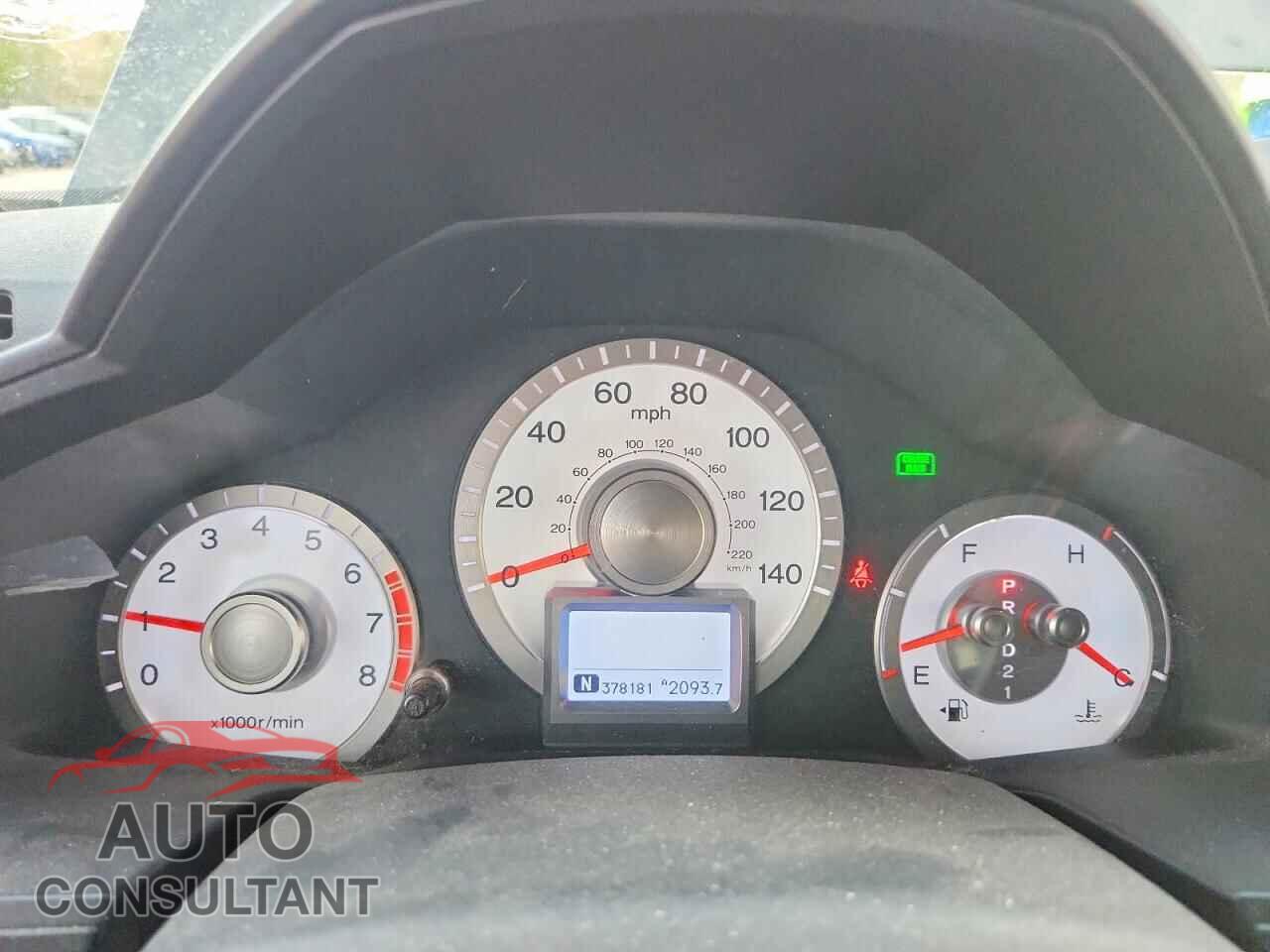 HONDA PILOT 2009 - 5FNYF48889B053837