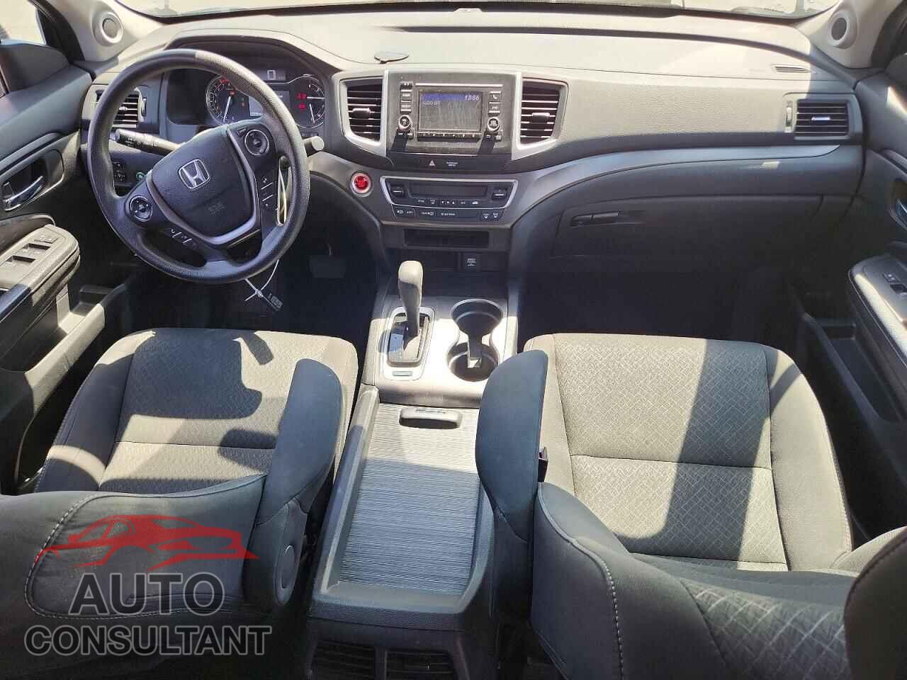 HONDA RIDGELINE 2017 - 5FPYK3F45HB013016
