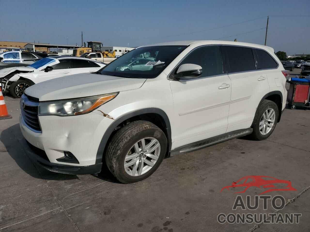 TOYOTA HIGHLANDER 2016 - 5TDZKRFH6GS177324