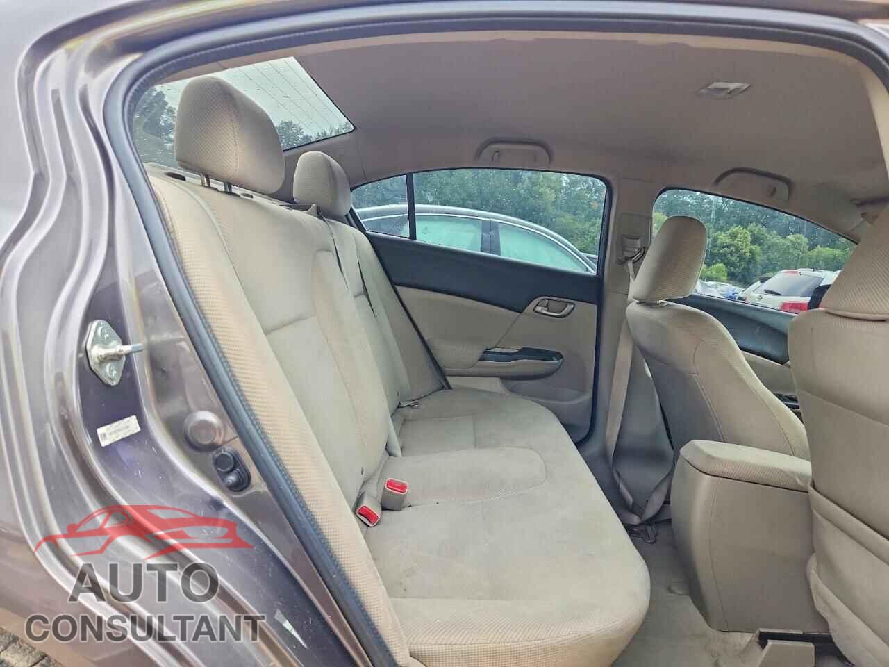 HONDA CIVIC 2012 - 19XFB2F59CE373889
