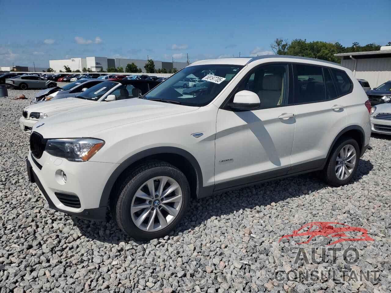 BMW X3 2017 - 5UXWX9C38H0W79039