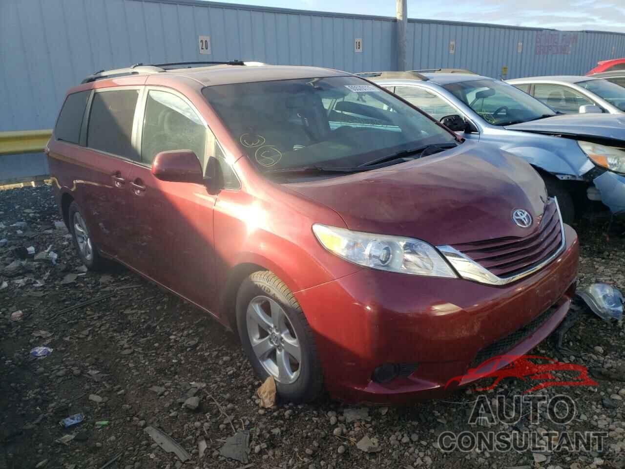 TOYOTA SIENNA 2016 - 5TDKK3DC6GS733265