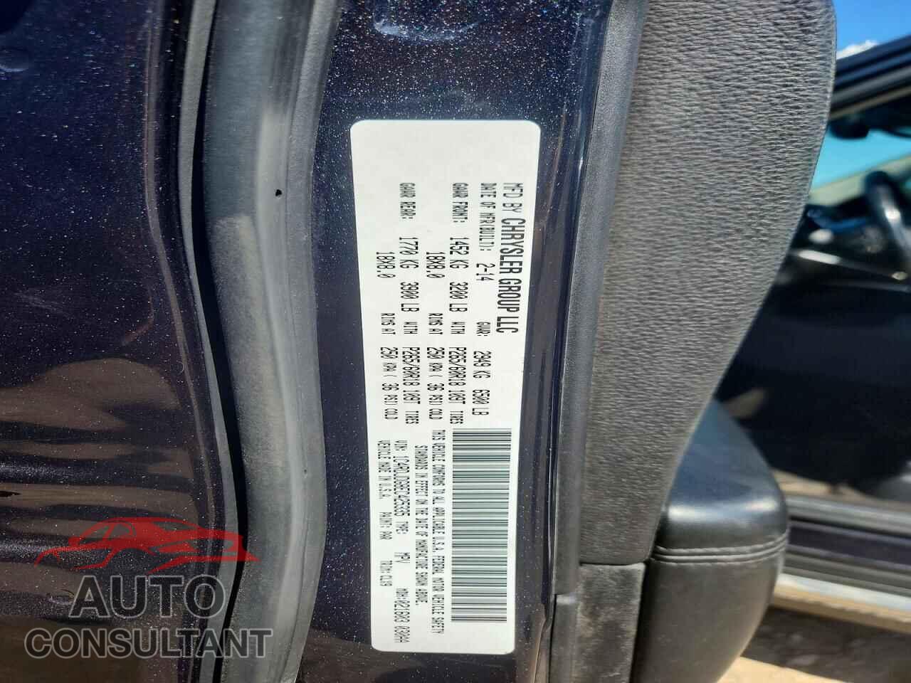DODGE DURANGO 2014 - 1C4RDJDG8EC425335