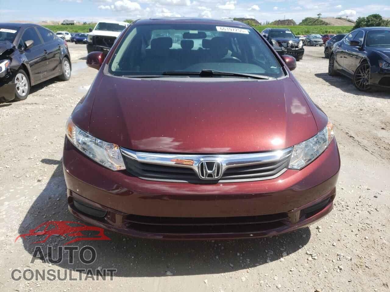 HONDA CIVIC 2012 - 19XFB2F82CE039617