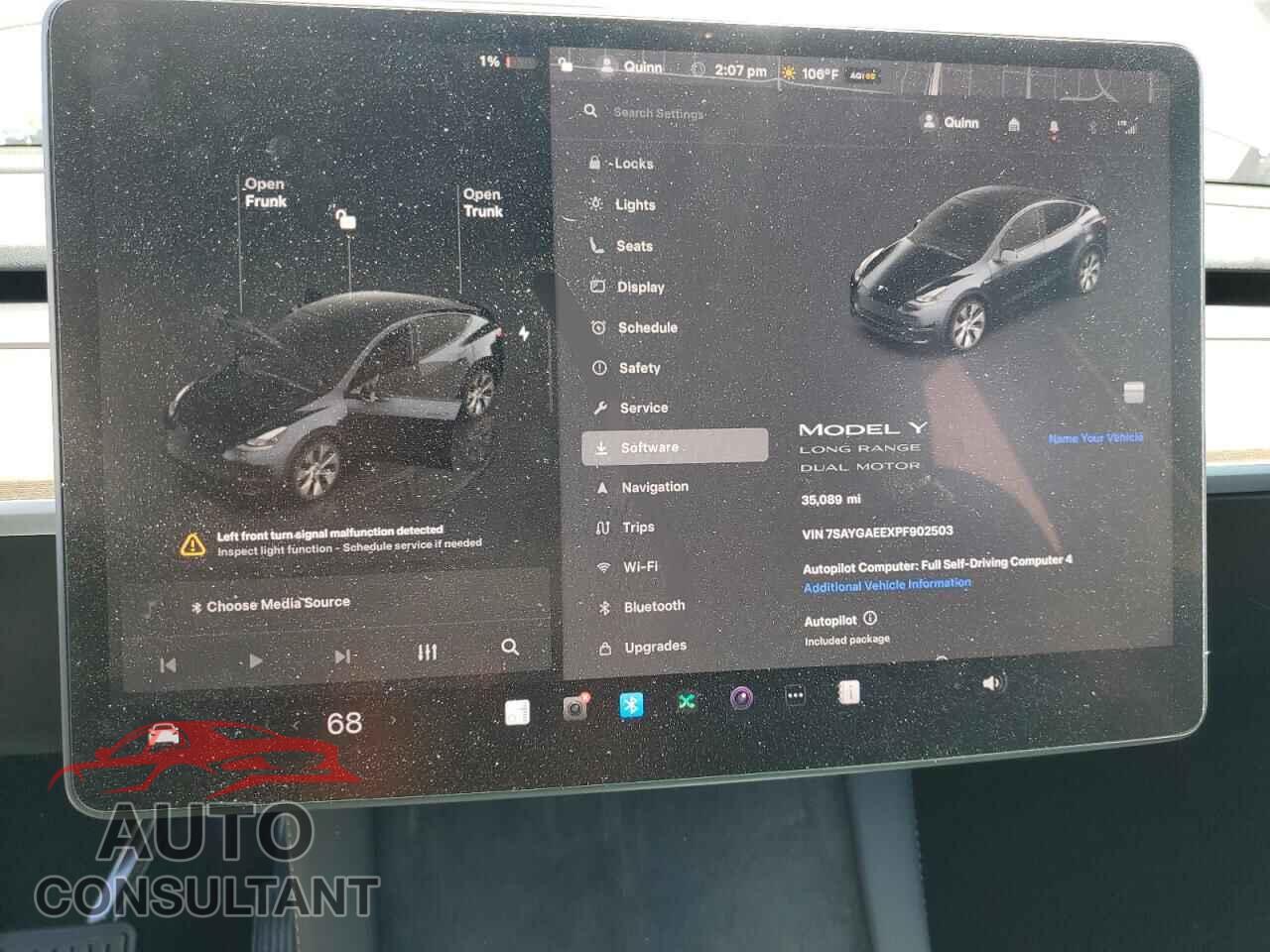 TESLA MODEL Y 2023 - 7SAYGAEEXPF902503